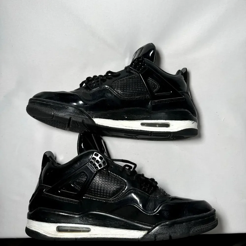 Size 10 - Nike Air Jordan 4 Retro 11Lab4 - Black Men's Shoes